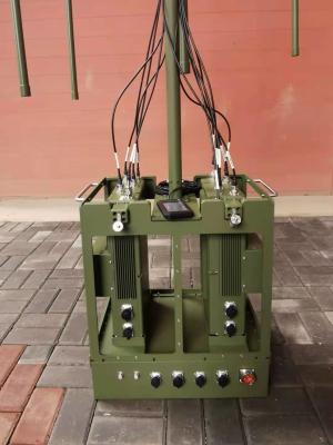 중국 20MHz-6GHz 군 신호 방해기 높은 보안에 1 시간 노동 시간 판매용