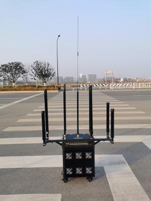 China Low Power Portable Cell Phone Jammer , Back Carrying Signal Jamming Device for sale