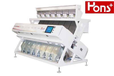 China Automatic Wheat Rice Colour Sorting Machine 7 Channels for sale