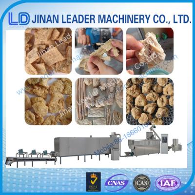 China Stainless steel vegetarian soya meat soya nugget food production machine for sale