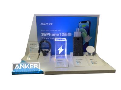 China Lightable Nontoxic Phone Display Holder , Multiscene Mobile Phone Display Rack for sale