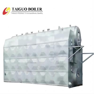 China Tipo D de la caldera de vapor del tambor del doble de la industria papelera de la caldera de vapor del tubo del agua del gas del petróleo en venta