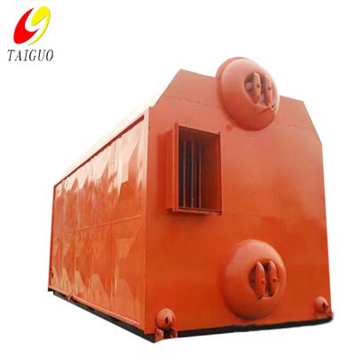 China Double Cylinder Gas Industrial Steam Boiler Horizontal Water Tube Boiler for sale