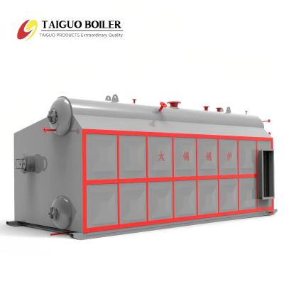 中国 産業用石油ガス蒸気ボイラー二重シリンダー D タイプ パッケージ ボイラー 販売のため