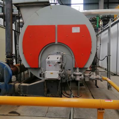 China Industrial Oil Gas Fuel Biodiesel Boiler WNS Boiler With LCD Display English for sale