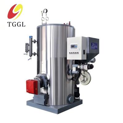 Cina generatore di vapore alimentato a gas naturale della caldaia a vapore verticale da 200 kg per l'industria dell'abbigliamento in vendita