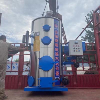 China Industriële 100 kg/u verticale stoomketel LHS type voor stomerij machine Te koop