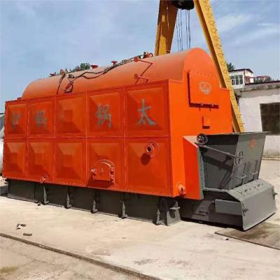 China 1-20t/H DZL Chain Row Steam Boiler Rice Husk Biomass Fired Steam Boiler for sale