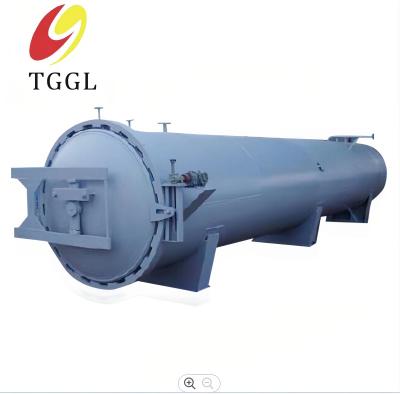 China Concrete Autoclave Large Horizontal Pressure Vessel Autoclaves with Wide Applications for sale