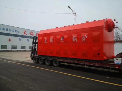 Chine Chaudière industrielle de tube d'eau de grille de chaîne de chaudière de tube d'eau du charbon 2-20t/H à vendre