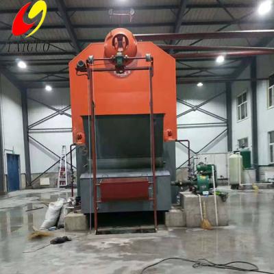 China Double barrel efficiency High wood burning dust double barrel industrial boiler steam temperature 194-226℃ for sale