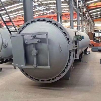 China Industrial High Pressure Automatic Concrete Autoclave For AAC Bricks for sale