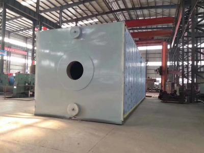 China PLC Horizontal Water Tube Steam Boiler Skid Mounted Gas Oil Boiler for sale