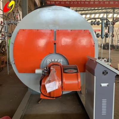 China Firetube Wet Back Steam Boiler Systems 4MW 6 Ton Natural Gas Fired Steam Boiler for sale