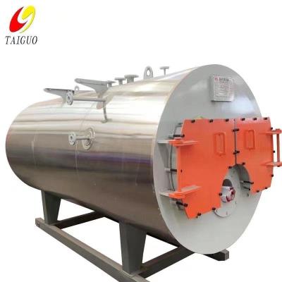 China Caldeira de água quente industrial a gás a óleo Gerador de água quente industrial montado em plataforma à venda