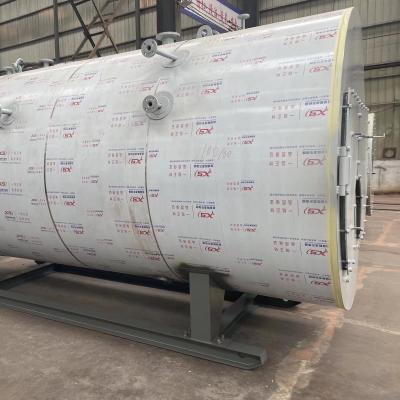 China Caldeira de água quente industrial de controle PLC montagem de alavanca de combustível duplo à venda