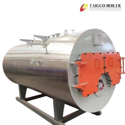 China Oil Gas Fuel Horizontal 2000kg/Hr 2 Ton Steam Boiler Oil-Fired Boiler Price for sale