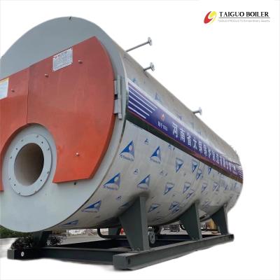 China 0.35-14MW Industrial Hot Water Boiler Full Set Gas Fired Water Boiler for sale