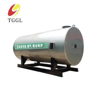 China Caldera de horno de aceite térmico de aceite automático con estructura horizontal de garantía de 1 año en venta