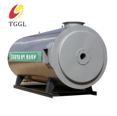 China Horizontal Wood Fired Industrial Hot Oil Heater For Oil Gas Fuel for sale