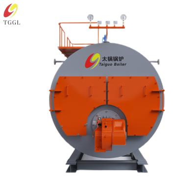 China 1.25Mpa Gas Oil Boiler PLC Light Industry Horizontal For Paper for sale