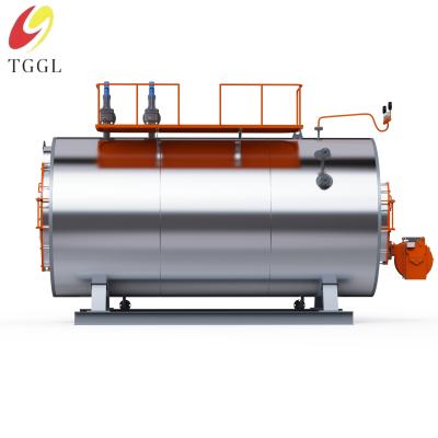 China 0.5t/ H-3T/h caldeira de vapor industrial automática horizontal de poupança de energia e protecção do ambiente da série WNS à venda