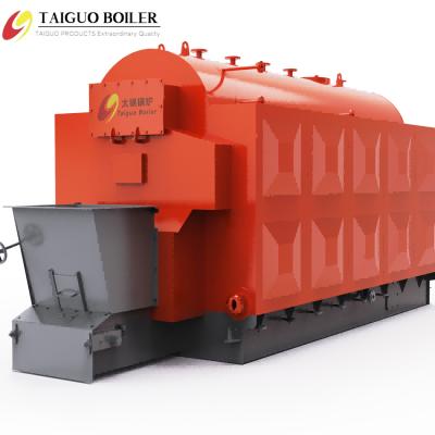 Chine Le modèle de chaudière à vapeur industrielle à paroi d'eau a une puissance suffisante et un rendement thermique élevé à vendre