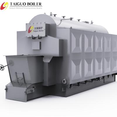 China Horizontal Biomass Steam Chain Grate Boiler Mechanical Ash Removal for sale