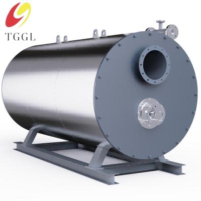 China El sistema de control PLC del calentador de aceite térmico horizontal es totalmente automático y fácil de operar en venta