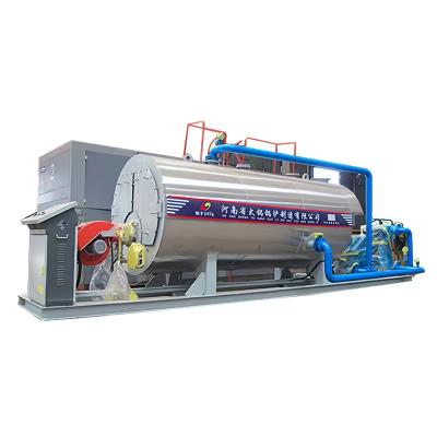 China High Capacity Gas-Fired Hot Water Boiler With Efficient Performance 0.35-14MW for sale