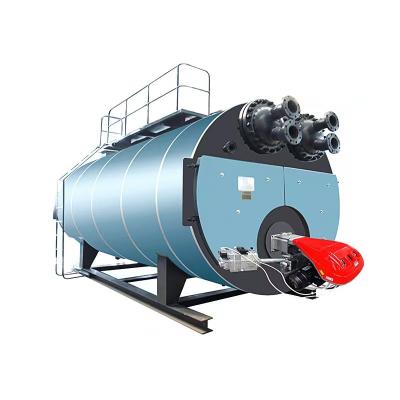 China Q235B Industrial Hot Water Boiler 14MW Installation Pry Mounting Heating for sale