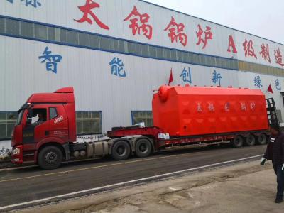 China Fully Automated Steam Industrial Boiler Quick-Loading Fuel Wood Block Coal Double for sale