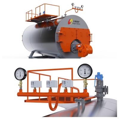 China Fully Automatic Control System Gas Oil Boiler Dual Fuel Steam Boiler  Simple To Operate for sale