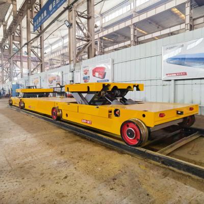 China Ferramenta de manipulação industrial automática de carrinhos de transporte de carris de 30T à venda