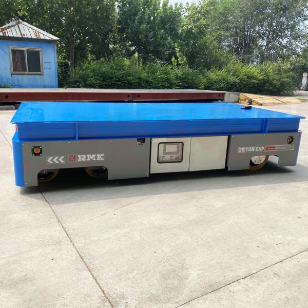 Quality 35Ton Trackless Transfer Cart Hydraulic Steering For Automobile Mold for sale