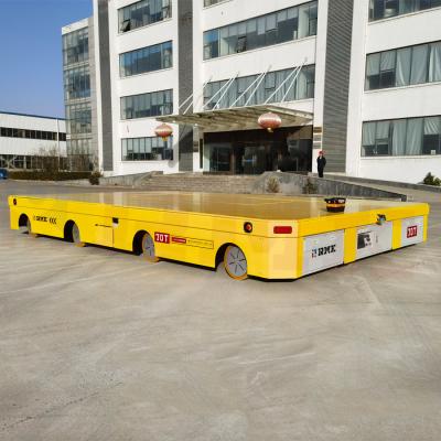China Carrinho de transferência sem trilho omnidirecional 1T-300Ton Carrinho de transferência de bateria de lítio à venda