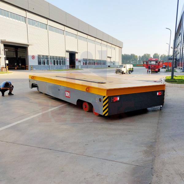 Quality Model Workpieces 40T Electric Transfer Cart Maintenance Free Transfer Wagon for sale