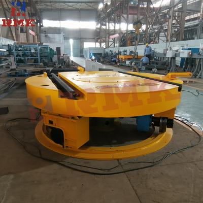 Китай Электрическая перегрузочная тележка с поворотным устройством весом 20 тонн для поворота колесных автомобилей продается