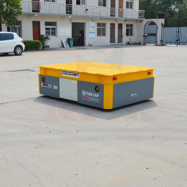 Quality Material Movement Transport Cart 10 Tons Trackless Battery Operated Transfer for sale