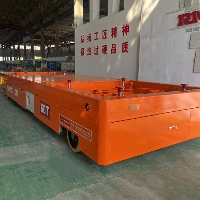 China 60T Electric Transfer Cart Workshop Foundry Machinery For Large Cargo for sale