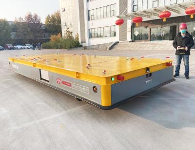 China Omni Directional Industrial Steel Pipe Electric Transfer Cart Heavy Load for sale