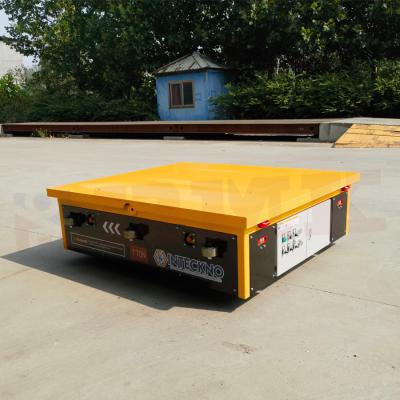 China Battery Trackless Transfer Cart Material Handling Carts Heavy Load for sale