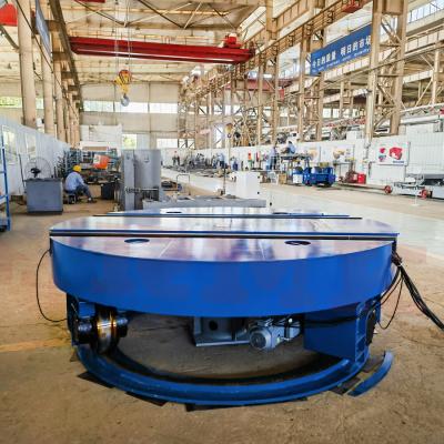 China 20T Turntable Transfer Trolley 150ton Material Transfer Carts for sale