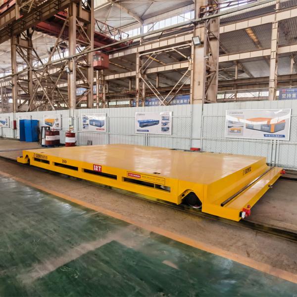Quality 40 Tons Material Transfer Trolley Low Voltage Track Transfer Cart for sale