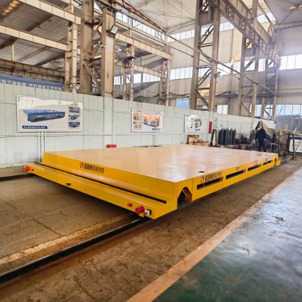 Quality 40 Tons Material Transfer Trolley Low Voltage Track Transfer Cart for sale