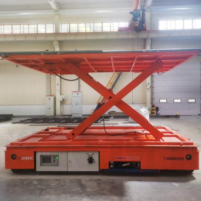 China 20Tons Motorized Transport Cart On Board Explosion Proof Transfer Trolley for sale