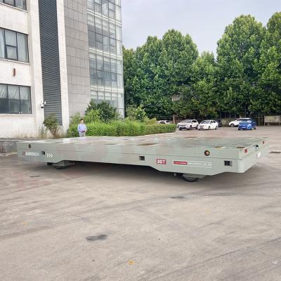 China 20T Standing Transport Platform Cement Mortar Transfer Trolley for sale