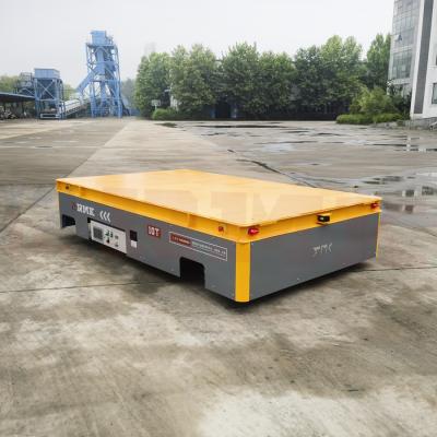 China 10T Steerable Transfer Trolley Steel Plate 300Tons Cart Transfer for sale
