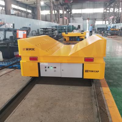 Chine Chariots de transfert industriels ferroviaires 20 tonnes Chariot de transfert de bobine d'acier à vendre