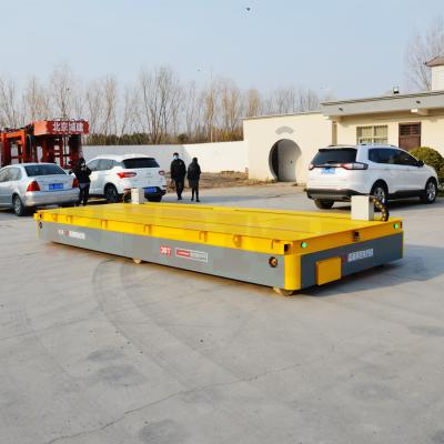 China 30 Tonnen Schimmel Batteriebetriebene Übertragungswagen Fernsteuerung Übertragungswagen zu verkaufen